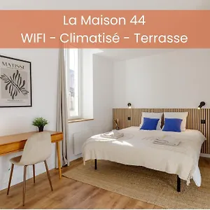 La Maison 44 - T2 - Clim, Terrasse, Garage, Via Rhona Appartement